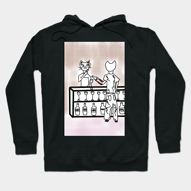 New scene from Cats on the weekend aka cat bar Hoodie by lexxiiimarie